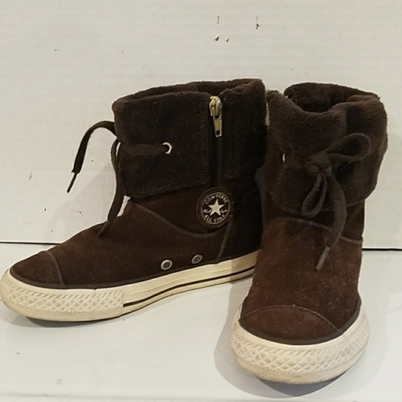 KIDS ALL STAR CONVERSE ANDOVER HITOP‎ BOOT - Picture 1 of 5